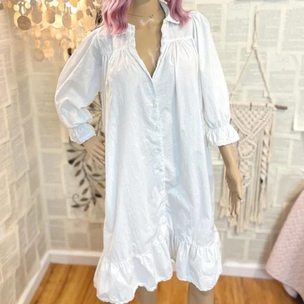 Vintage Cornelloki Cotton Nightgown